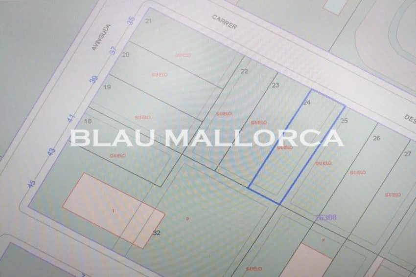 Venta Solares urbanos Cala Millor
