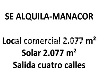 Venta Locales Manacor